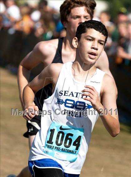 Thumbnail 3 in Nike XC Pre-Nationals (Boys) photogallery.