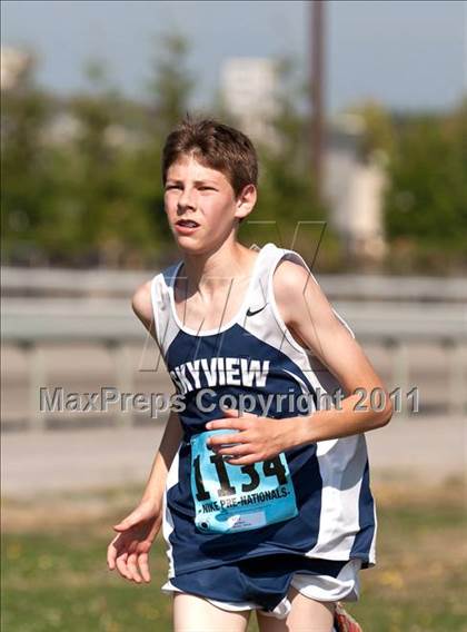 Thumbnail 3 in Nike XC Pre-Nationals (Boys) photogallery.