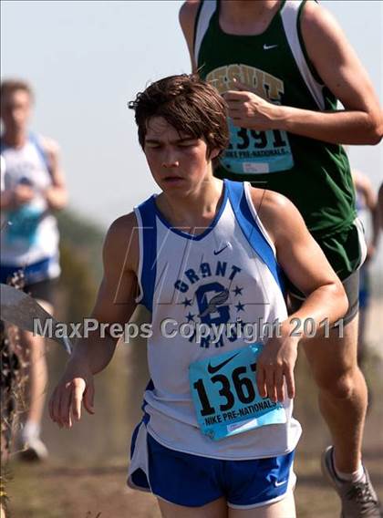 Thumbnail 3 in Nike XC Pre-Nationals (Boys) photogallery.