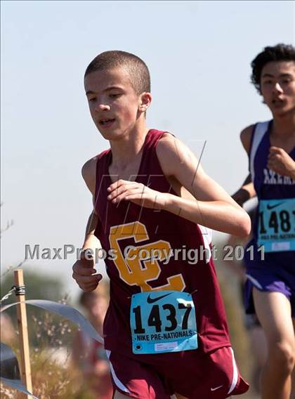 Thumbnail 2 in Nike XC Pre-Nationals (Boys) photogallery.