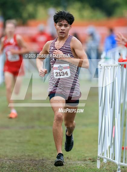 Thumbnail 3 in UIL 4A Boys Cross Country State Final photogallery.