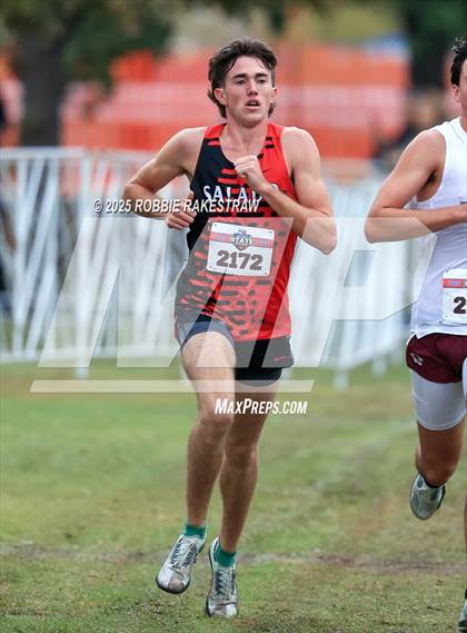 Thumbnail 2 in UIL 4A Boys Cross Country State Final photogallery.