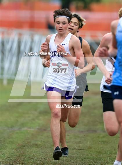Thumbnail 2 in UIL 4A Boys Cross Country State Final photogallery.