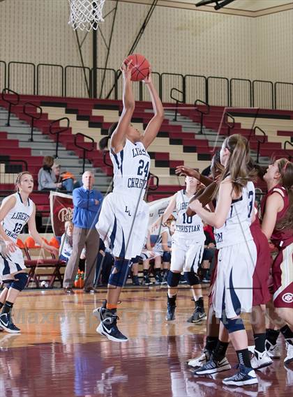 Thumbnail 3 in Liberty Christian @ Saginaw (Whataburger Tournament) photogallery.