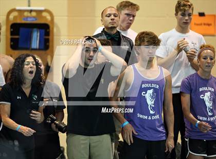 Thumbnail 2 in CHSAA 5A State Swimming Championships photogallery.