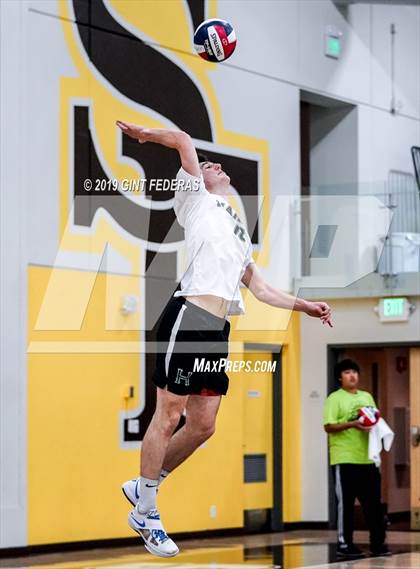 Thumbnail 3 in Harker vs. Carmel (CIF CCS D3 Final) photogallery.