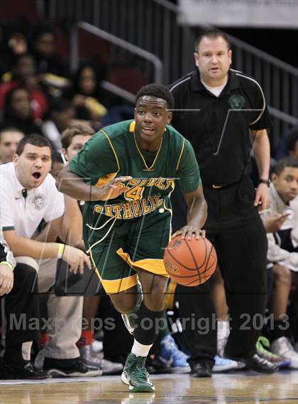 Thumbnail 3 in Roselle Catholic vs. Gill St. Bernard's (Newark National Invitational) photogallery.