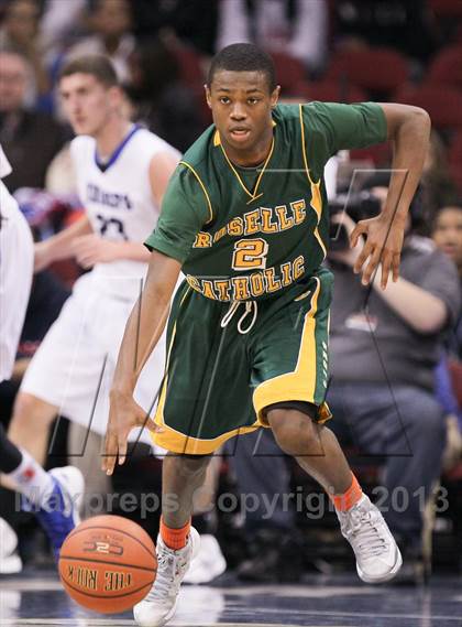 Thumbnail 2 in Roselle Catholic vs. Gill St. Bernard's (Newark National Invitational) photogallery.