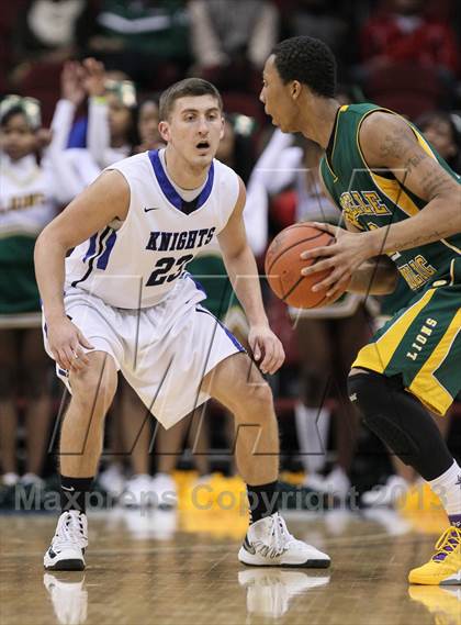 Thumbnail 1 in Roselle Catholic vs. Gill St. Bernard's (Newark National Invitational) photogallery.
