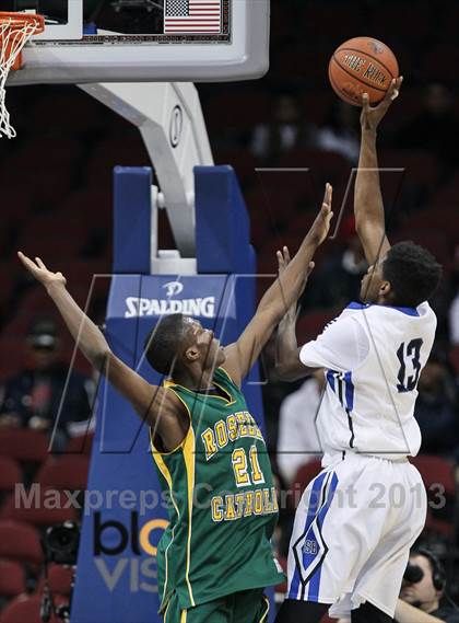 Thumbnail 1 in Roselle Catholic vs. Gill St. Bernard's (Newark National Invitational) photogallery.