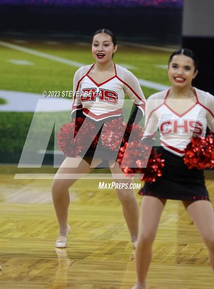 Thumbnail 3 in Pueblo Centennial CHSAA Spirit Poms photogallery.