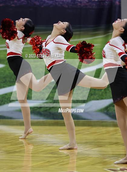 Thumbnail 3 in Pueblo Centennial CHSAA Spirit Poms photogallery.