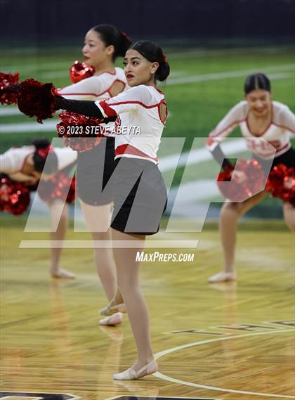 Thumbnail 1 in Pueblo Centennial CHSAA Spirit Poms photogallery.