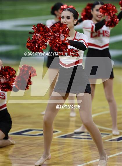 Thumbnail 1 in Pueblo Centennial CHSAA Spirit Poms photogallery.