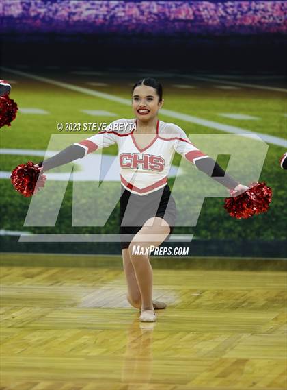 Thumbnail 3 in Pueblo Centennial CHSAA Spirit Poms photogallery.