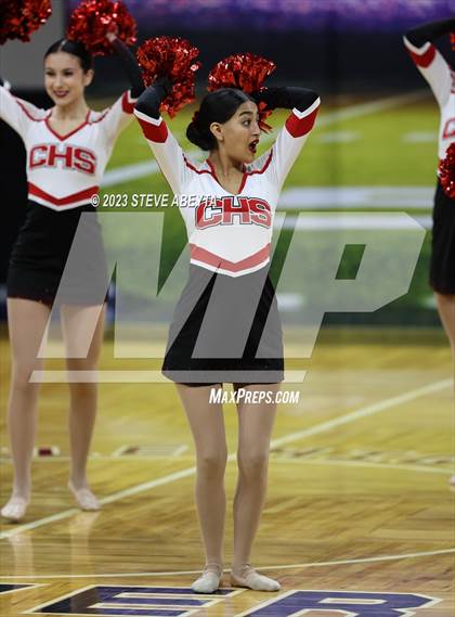 Thumbnail 1 in Pueblo Centennial CHSAA Spirit Poms photogallery.