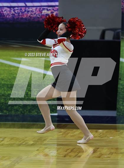 Thumbnail 2 in Pueblo Centennial CHSAA Spirit Poms photogallery.