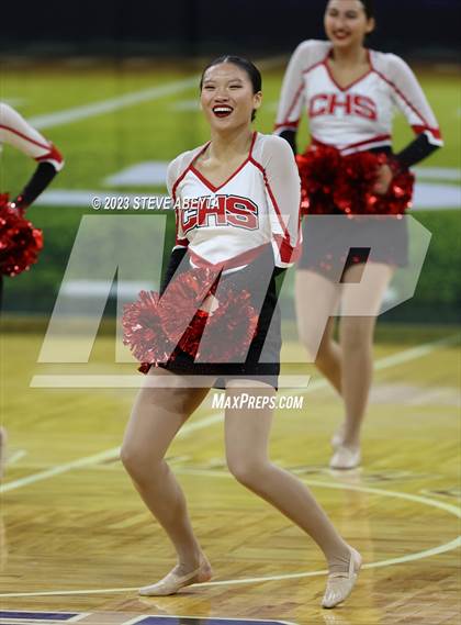 Thumbnail 1 in Pueblo Centennial CHSAA Spirit Poms photogallery.