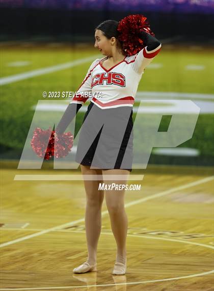 Thumbnail 2 in Pueblo Centennial CHSAA Spirit Poms photogallery.