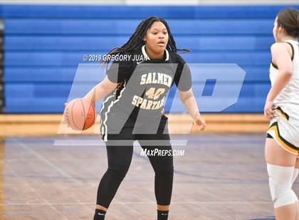 Thumbnail 2 in Cabrini vs Salmen (Ursuline Tournament) photogallery.