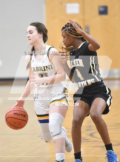 Thumbnail 1 in Cabrini vs Salmen (Ursuline Tournament) photogallery.