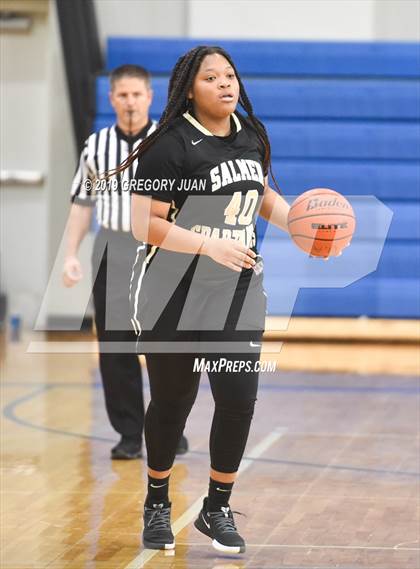 Thumbnail 3 in Cabrini vs Salmen (Ursuline Tournament) photogallery.