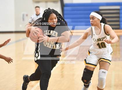 Thumbnail 2 in Cabrini vs Salmen (Ursuline Tournament) photogallery.