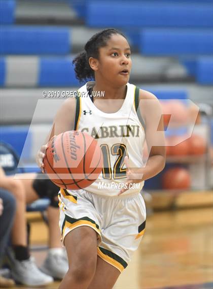 Thumbnail 1 in Cabrini vs Salmen (Ursuline Tournament) photogallery.