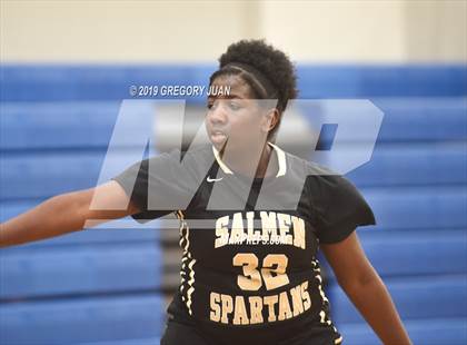 Thumbnail 3 in Cabrini vs Salmen (Ursuline Tournament) photogallery.