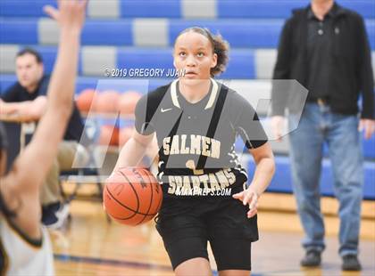 Thumbnail 3 in Cabrini vs Salmen (Ursuline Tournament) photogallery.