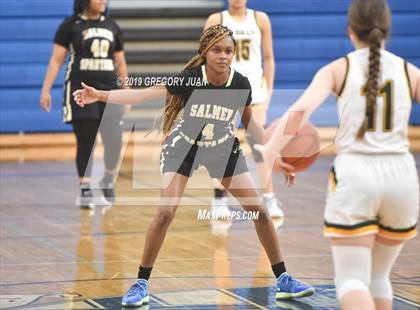 Thumbnail 2 in Cabrini vs Salmen (Ursuline Tournament) photogallery.
