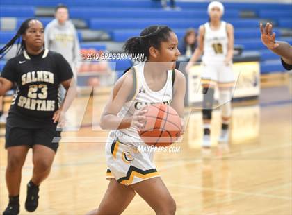 Thumbnail 2 in Cabrini vs Salmen (Ursuline Tournament) photogallery.