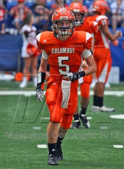 Thumbnail 1 in Bloomington North @ Columbus East (Big Kickoff Classic) photogallery.