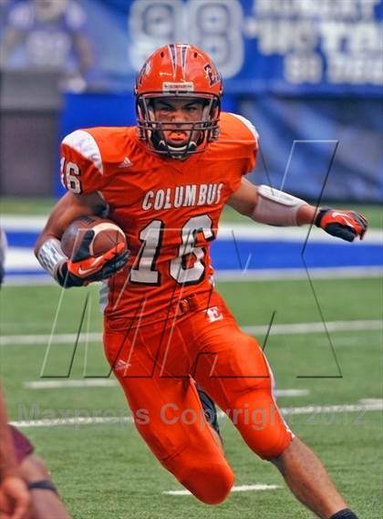 Thumbnail 1 in Bloomington North @ Columbus East (Big Kickoff Classic) photogallery.