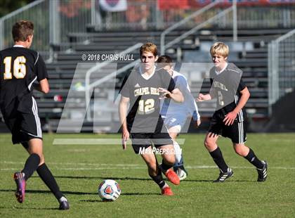 Thumbnail 1 in Chapel Hill vs. Marvin Ridge (NCHSAA 3A Championship) photogallery.