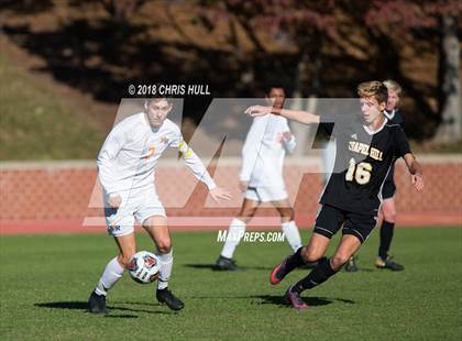 Thumbnail 3 in Chapel Hill vs. Marvin Ridge (NCHSAA 3A Championship) photogallery.