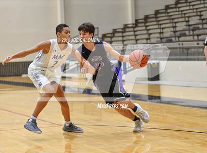 Thumbnail 3 in Saint Mary's Hall vs MacArthur [Douglas] (SAISD Basketball Tournament) photogallery.