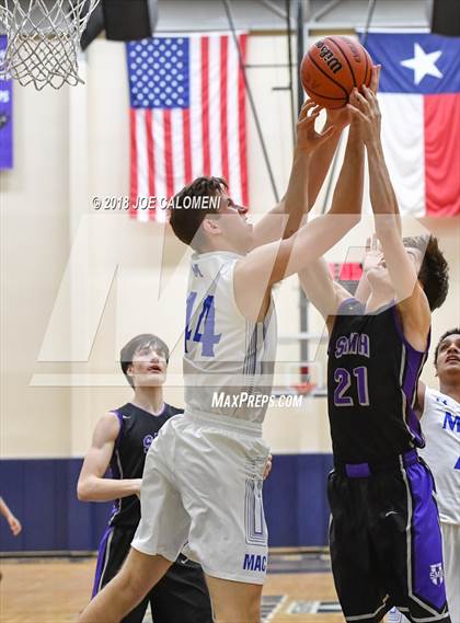 Thumbnail 3 in Saint Mary's Hall vs MacArthur [Douglas] (SAISD Basketball Tournament) photogallery.