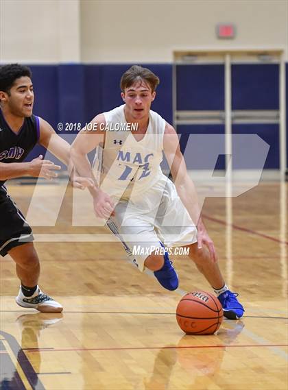 Thumbnail 1 in Saint Mary's Hall vs MacArthur [Douglas] (SAISD Basketball Tournament) photogallery.