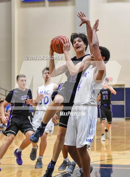 Thumbnail 3 in Saint Mary's Hall vs MacArthur [Douglas] (SAISD Basketball Tournament) photogallery.