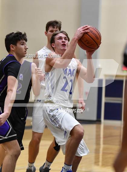 Thumbnail 1 in Saint Mary's Hall vs MacArthur [Douglas] (SAISD Basketball Tournament) photogallery.