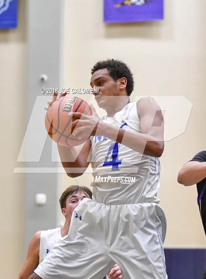 Thumbnail 3 in Saint Mary's Hall vs MacArthur [Douglas] (SAISD Basketball Tournament) photogallery.