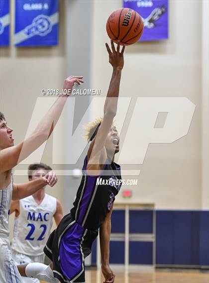 Thumbnail 3 in Saint Mary's Hall vs MacArthur [Douglas] (SAISD Basketball Tournament) photogallery.