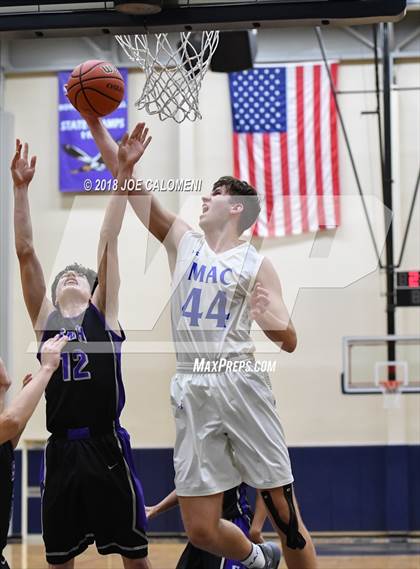 Thumbnail 1 in Saint Mary's Hall vs MacArthur [Douglas] (SAISD Basketball Tournament) photogallery.