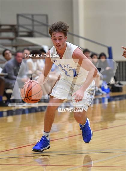 Thumbnail 1 in Saint Mary's Hall vs MacArthur [Douglas] (SAISD Basketball Tournament) photogallery.