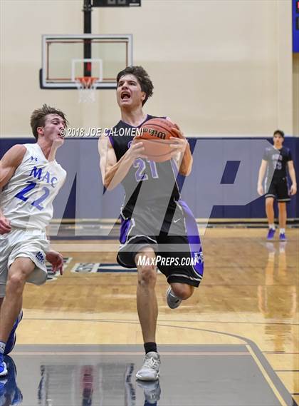 Thumbnail 2 in Saint Mary's Hall vs MacArthur [Douglas] (SAISD Basketball Tournament) photogallery.