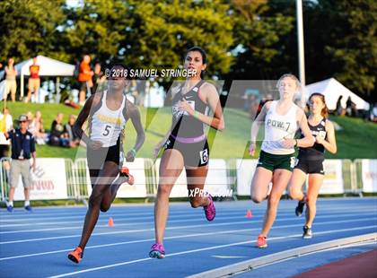 Thumbnail 1 in CIF State Track and Field Championships (Girls 800m Prelims) photogallery.