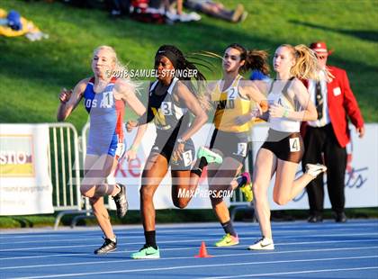 Thumbnail 1 in CIF State Track and Field Championships (Girls 800m Prelims) photogallery.