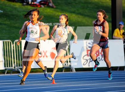 Thumbnail 1 in CIF State Track and Field Championships (Girls 800m Prelims) photogallery.