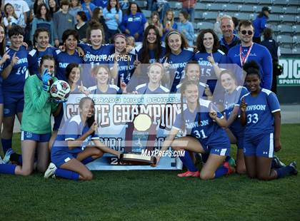 Thumbnail 3 in Dawson School vs. Crested Butte (CHSAA 2A Championship) photogallery.